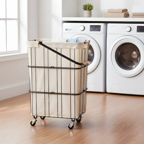 Metal Laundry Basket